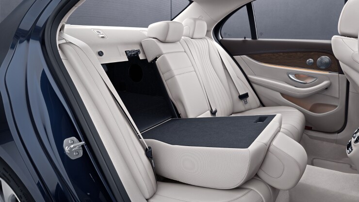 Sitzlehnen im Fond klappbar 3