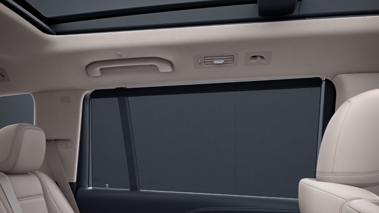 Sonnenrollos elektrisch in den Fondt&uuml;ren links und rechts Bild 1