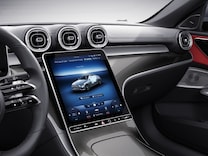 C-Class Saloon Central display