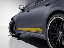 Mercedes-AMG GT 4-door Coupé AMG sports stripes in yellow