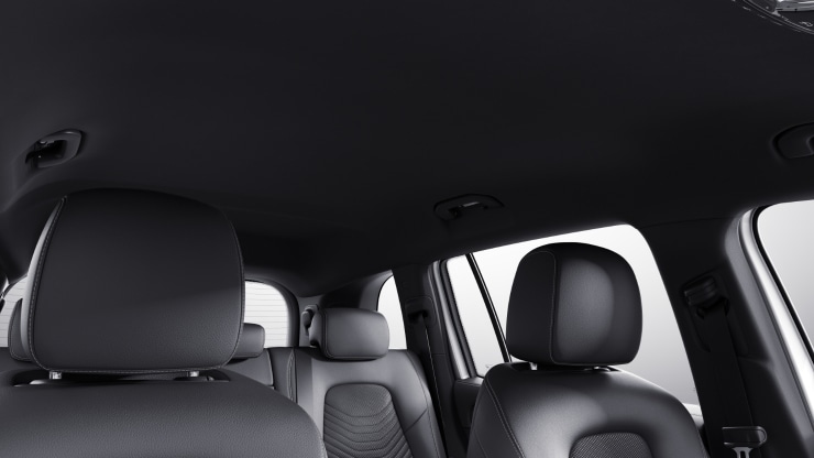 Innenhimmel Stoff schwarz 1