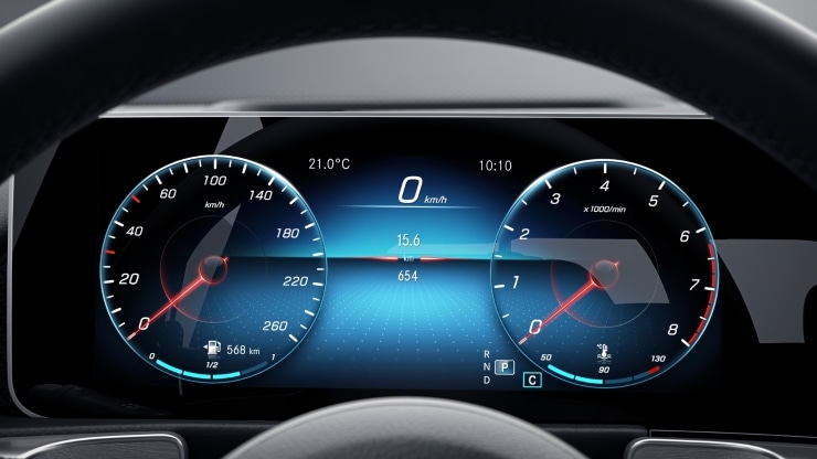 Volldigitales Instrumenten-Display Bild 1