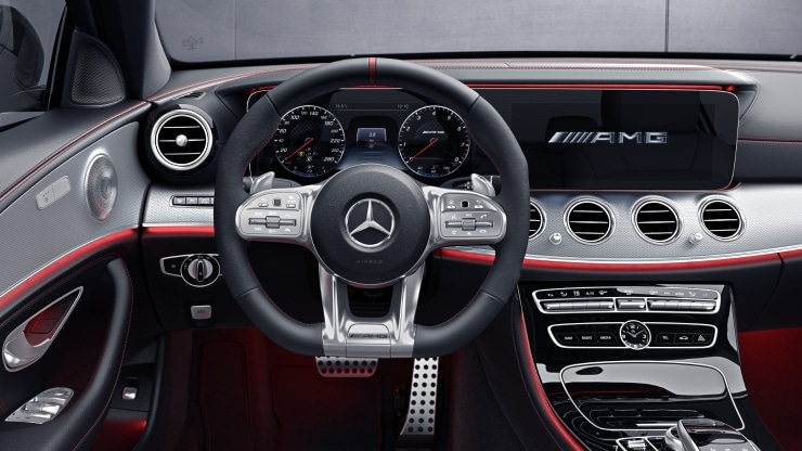 AMG Performance Lenkrad in Leder Nappa &sol; Mikrofaser MICROCUT Bild 1