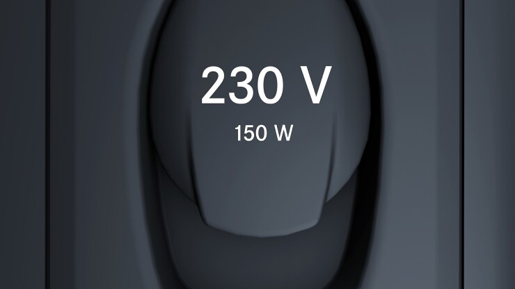 230 V-Steckdose im Fond 2