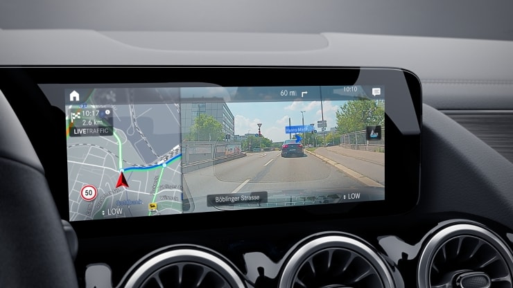 Service connect&eacute; &colon; MBUX R&eacute;alit&eacute; augment&eacute;e pour la navigation 2