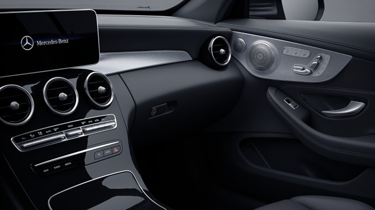 Zierelemente Aluminium mit Längsschliff hell 1