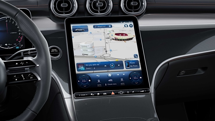 Zentraldisplay Bild 1