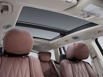 Mercedes-Maybach GLS MANUFAKTUR – podsufitka skórzana nappa, macchiato beż