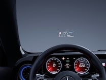 CLA Shooting Brake Projekčný displej