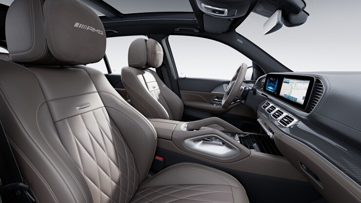 MANUFAKTUR Kopfst&uuml;tzenkissen im Fond mit gesticktem AMG Schriftzug 3