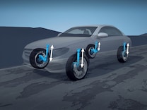 EQE SUV AIRMATICサスペンション