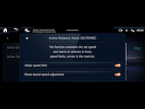 Classe G Sistema di assistenza attivo al rilevamento automatico del limite di velocità