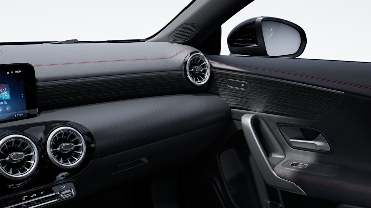 Zierelemente Holz Linde schwarz offenporig 2