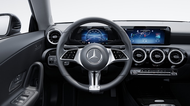 Multifunktions-Sportlenkrad in Leder 1