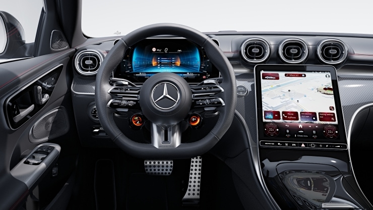 AMG Performance Lenkrad in Leder Nappa 1