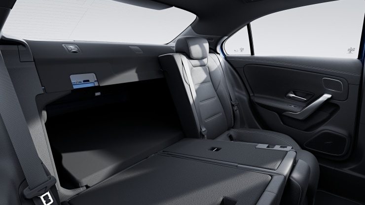 Sitzlehnen im Fond klappbar Bild 1