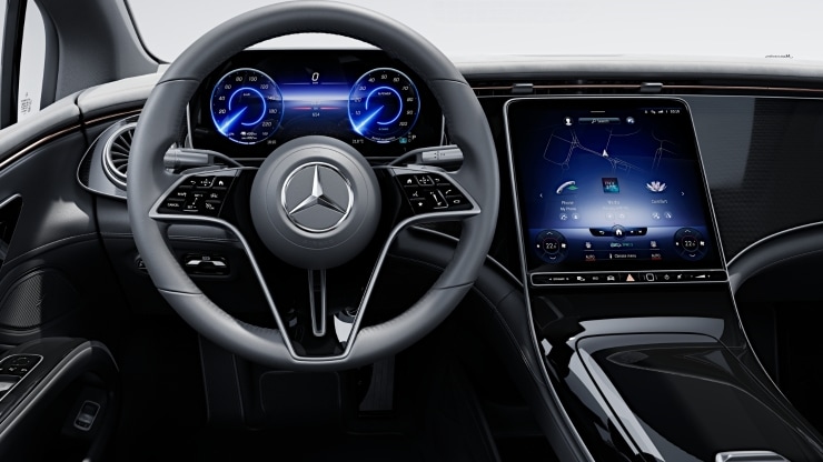 Multifunktionslenkrad in Leder Nappa Bild 1