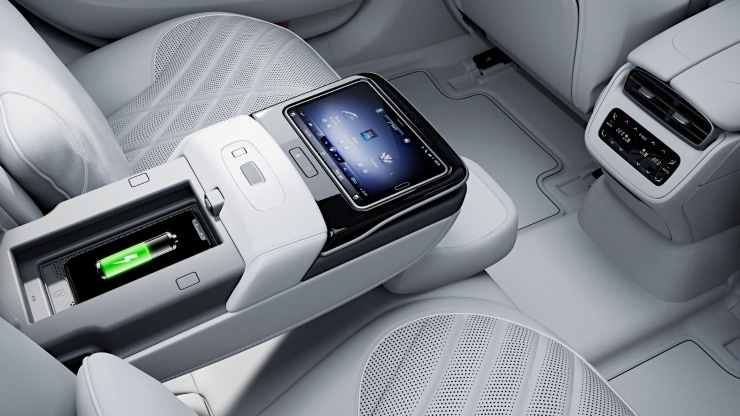 Syst&egrave;me de recharge sans fil pour mobiles &agrave; l'arri&egrave;re Image 1