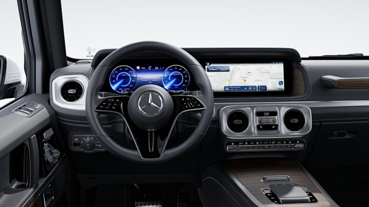 Multifunktionslenkrad in Leder Nappa Bild 1