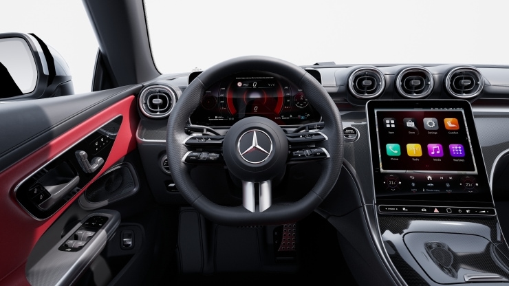 Multifunktions-Sportlenkrad in Leder Nappa Bild 1