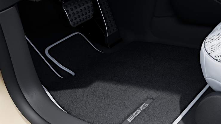 Tapis de sol MANUFAKTUR avec monogramme "AMG" brodé 2