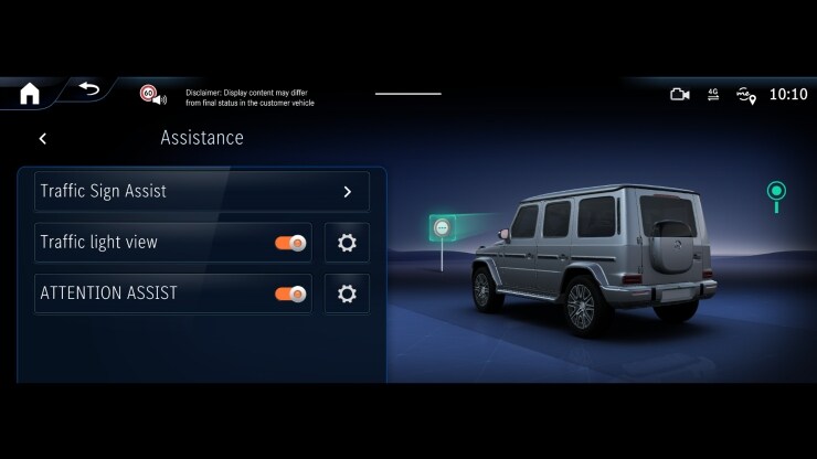 Verkehrszeichen-Assistent Bild 1