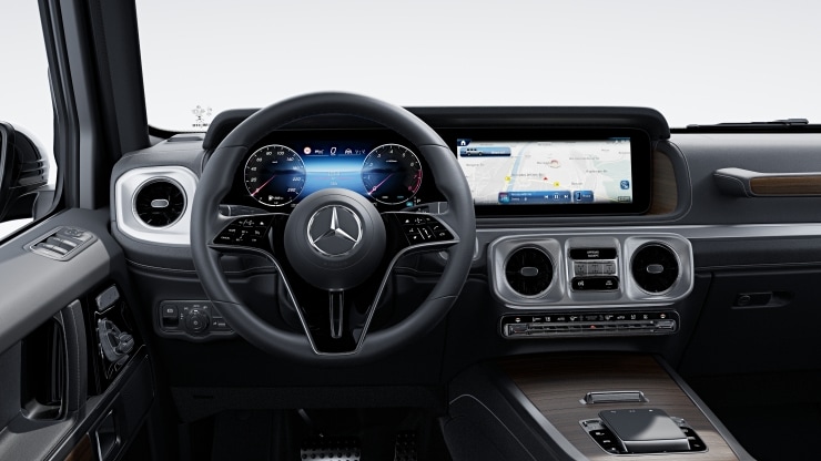 Multifunktionslenkrad in Leder Nappa Bild 1