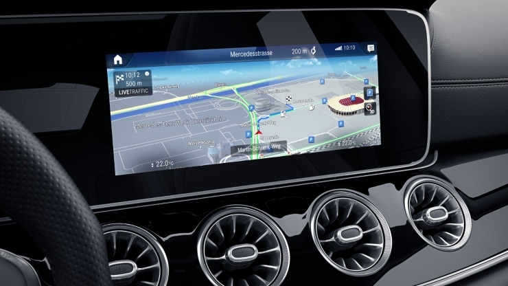 Digitales Extra&colon; MBUX Navigation Plus Bild 1