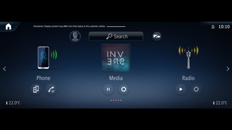 MBUX Multimediasystem 2