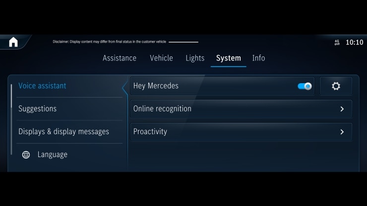 Erweiterte Funktionen MBUX Bild 1