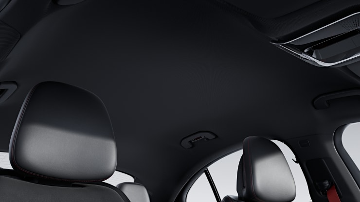 Innenhimmel Stoff schwarz 1