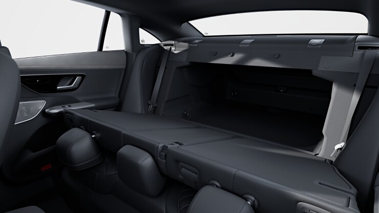 Sitzlehnen im Fond klappbar 2