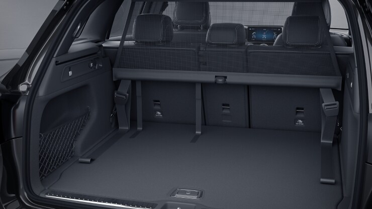 Trennnetz zur Gep&auml;ckraumabtrennung und Insassenschutz Bild 1