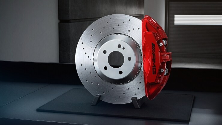 Bremssättel rot lackiert 1