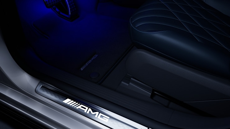 MANUFAKTUR Einstiegsleisten mit Schriftzug "AMG"&comma; beleuchtet Bild 1