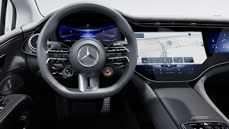 AMG Performance Lenkrad in Leder Nappa 1