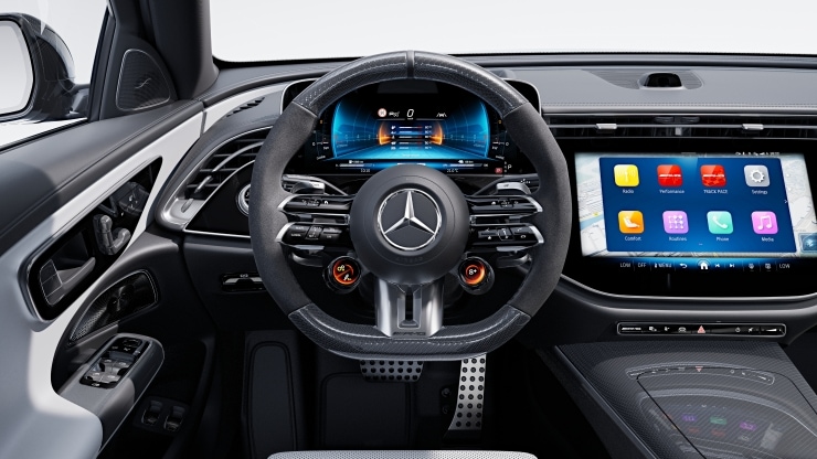 AMG Performance Lenkrad in Carbon &sol; Mikrofaser MICROCUT Bild 1