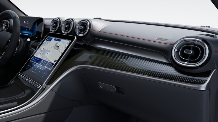 Instrumententafel und Bordkanten in Ledernachbildung ARTICO in Nappaoptik 1