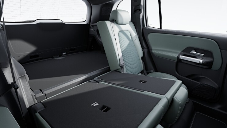 Sitzlehnen im Fond klappbar 3