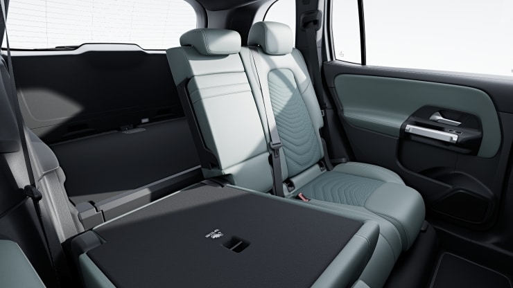 Sitzlehnen im Fond klappbar 2