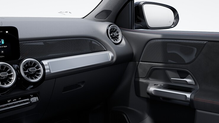 Zierelemente Carbonstruktur 2