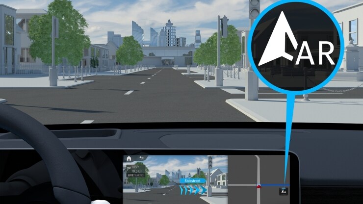 Digitales Extra&colon; MBUX Augmented Reality f&uuml;r Navigation Bild 1