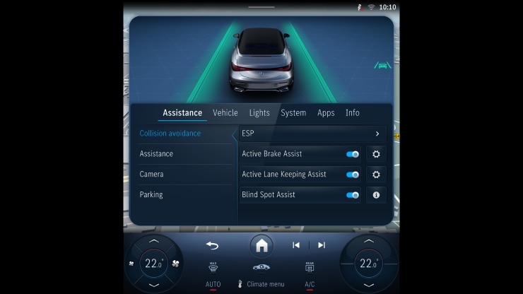 Aktiver Spurhalte-Assistent Bild 1