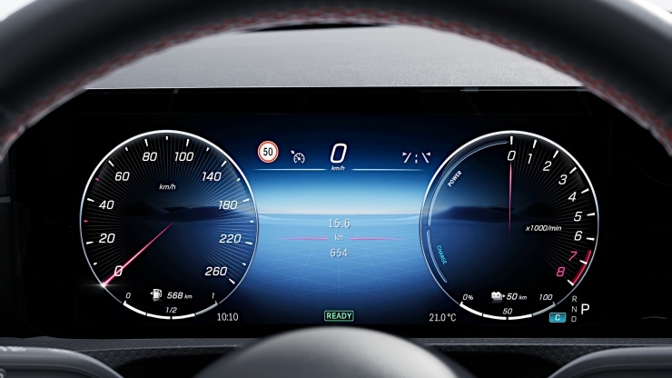 Volldigitales Instrumenten-Display Bild 1