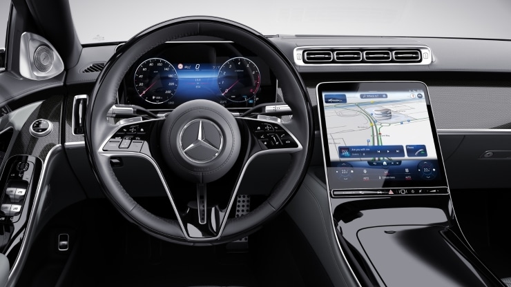 Multifunktions-Lenkrad in Holz-Leder-Ausf&uuml;hrung Bild 1