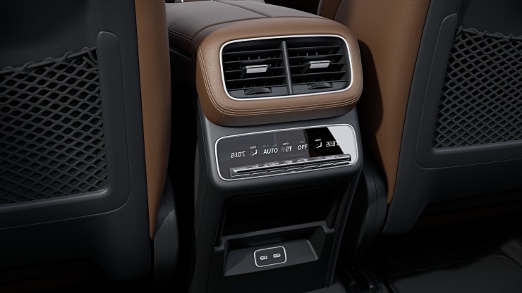 2 USB-Anschl&uuml;sse im Fond Bild 1