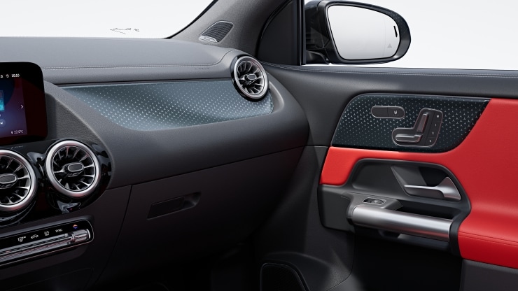 Inserts d&eacute;coratifs pattern &eacute;toil&eacute; r&eacute;tro&eacute;clair&eacute; Image 1