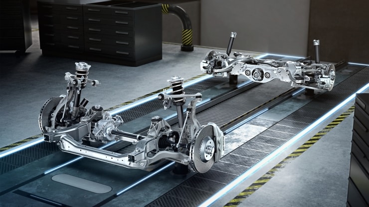 Fahrwerk mit adaptiver Verstelld&auml;mpfung 2