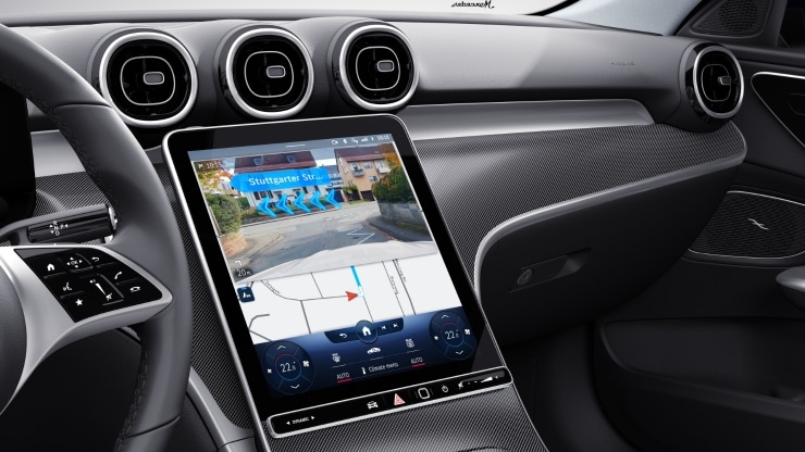 Service connect&eacute; &colon; MBUX R&eacute;alit&eacute; augment&eacute;e pour la navigation Image 1