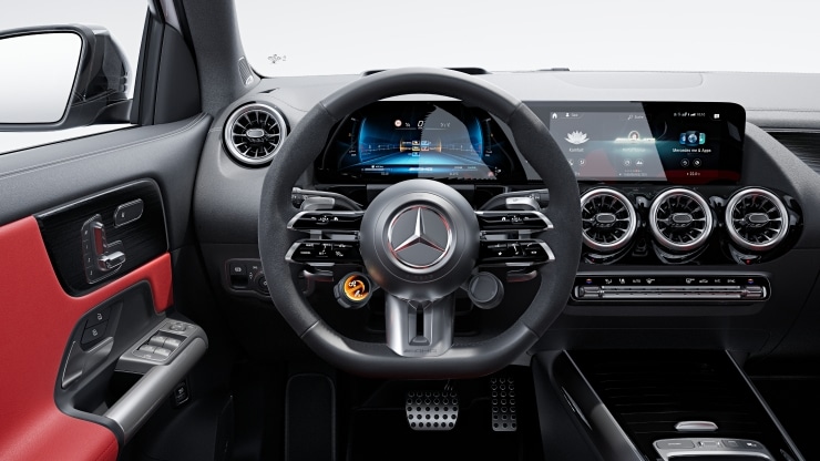 Przyciski na kierownicy AMG 1